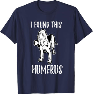 Gift Bloodhound Dog Lovers | Pet Owner Funny Bloodhound Women Girls Kids T-Shirt - T-Shirt | Navy