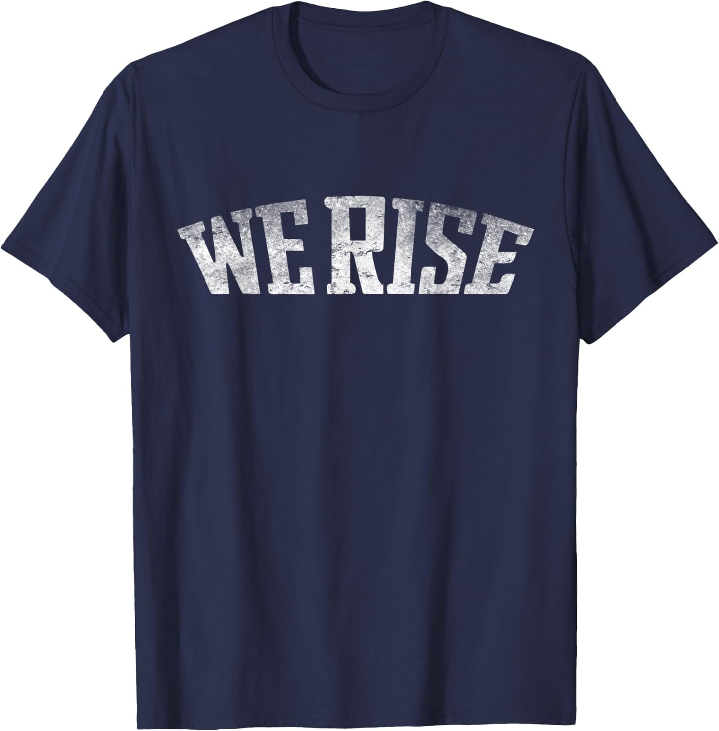 Retro Cory Booker We Rise President 2020 Campaign T-Shirt - T-Shirt | Navy