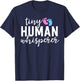 NICU Nurse Gifts Tiny Human Whisperer Neonatal ICU Nursing T-Shirt - T-Shirt | Navy