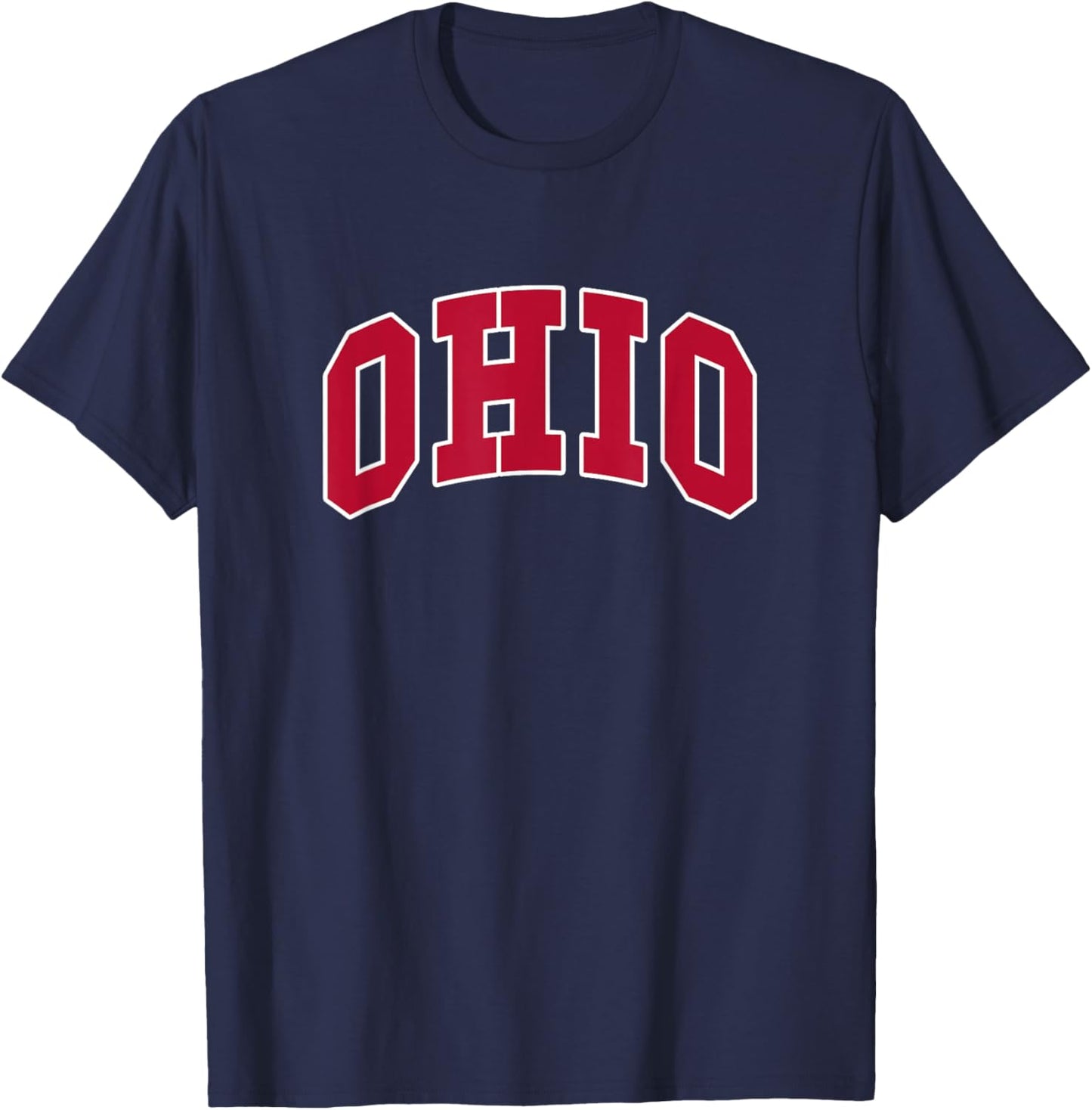 OHIO - Throwback Design - Classic T-Shirt - T-Shirt | Navy