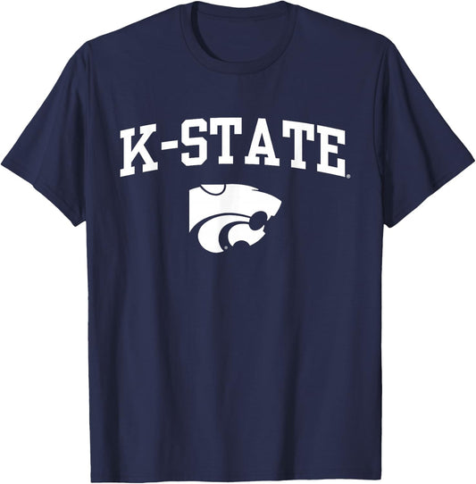 Kansas State Wildcats | Official NCAA University | MMKST01 T-Shirt - T-Shirt | Navy