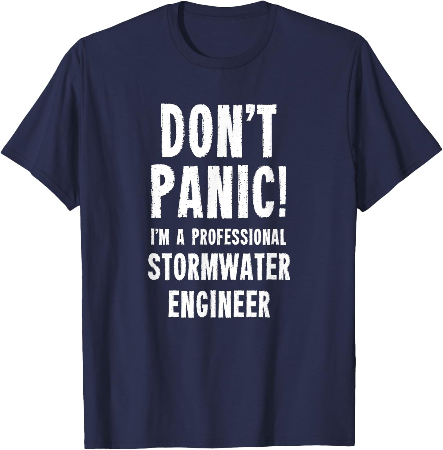 Stormwater Engineer T-Shirt - T-Shirt | Navy