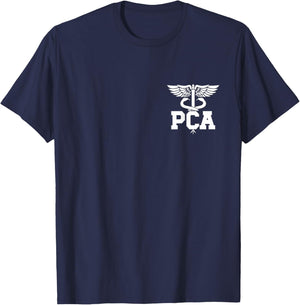 PCA Caduceus Patient Care Assistant PCA Nurse T-Shirt - T-Shirt | Navy
