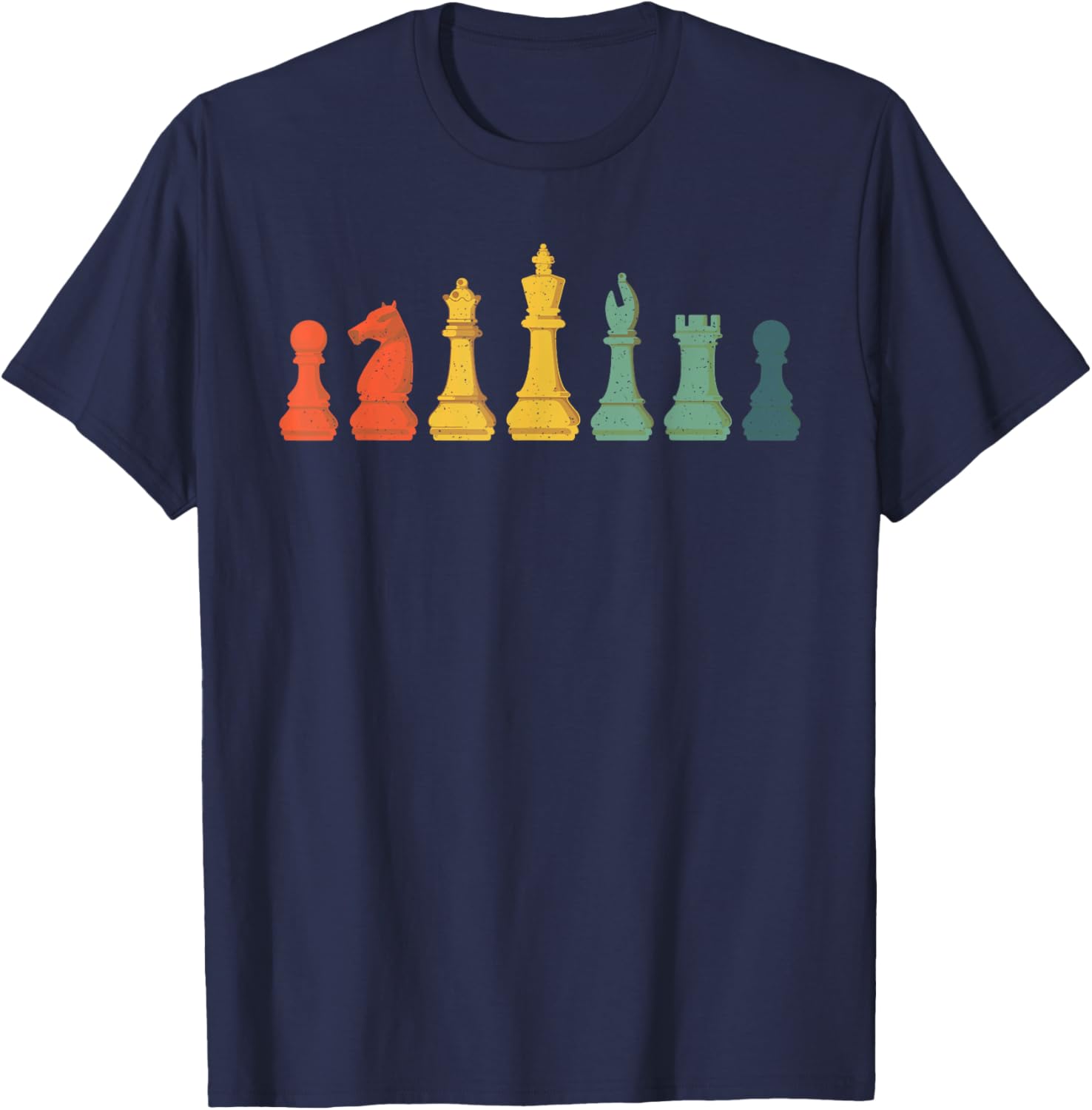 Cool Chess Lover Art Boys Kids Chess Players Novelty T-Shirt - T-Shirt | Navy