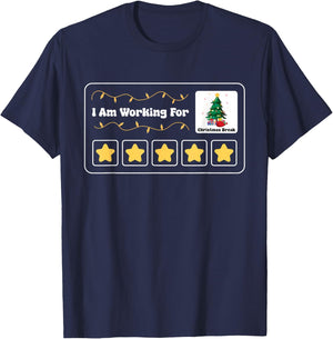 I'm Working For Christmas Break Special Education Teacher T-Shirt - T-Shirt | Navy