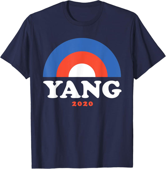 Andrew Yang Shirt - Yang 2020 - Andrew Yang T-Shirt - T-Shirt | Navy