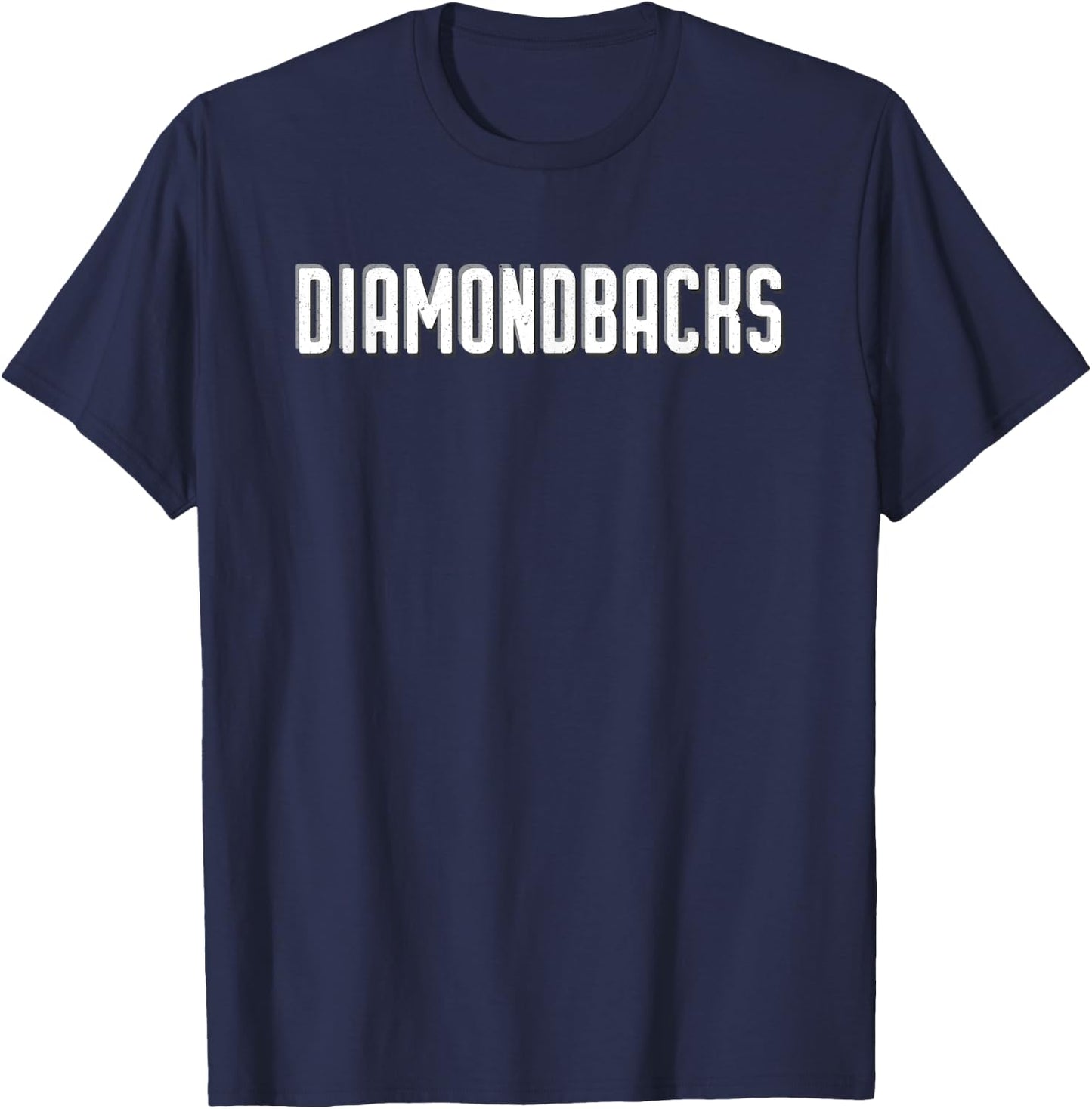 Diamondbacks Century Vintage Distressed HS T-Shirt - T-Shirt | Navy
