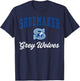 Shoemaker High School Grey Wolves C3 T-Shirt - T-Shirt | Navy