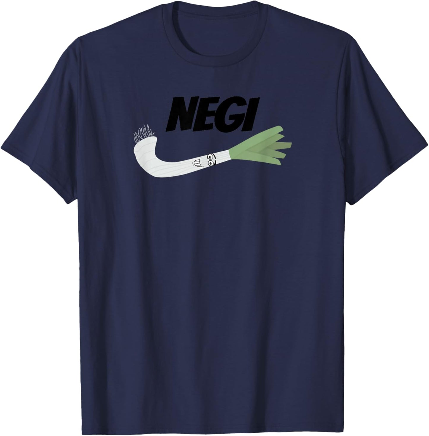 Negi Dry Funny Parody Funny Negi Dry Sports Dry parody negi T-Shirt - T-Shirt | Navy
