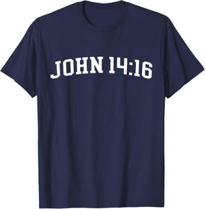 John 14:16 T-Shirt - T-Shirt | Navy