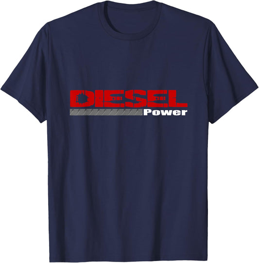 Official Diesel Power Addiction T-Shirt - T-Shirt | Navy