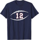 12 Number Vintage Football Player 12 Lucky Number Birthday T-Shirt - T-Shirt | Navy