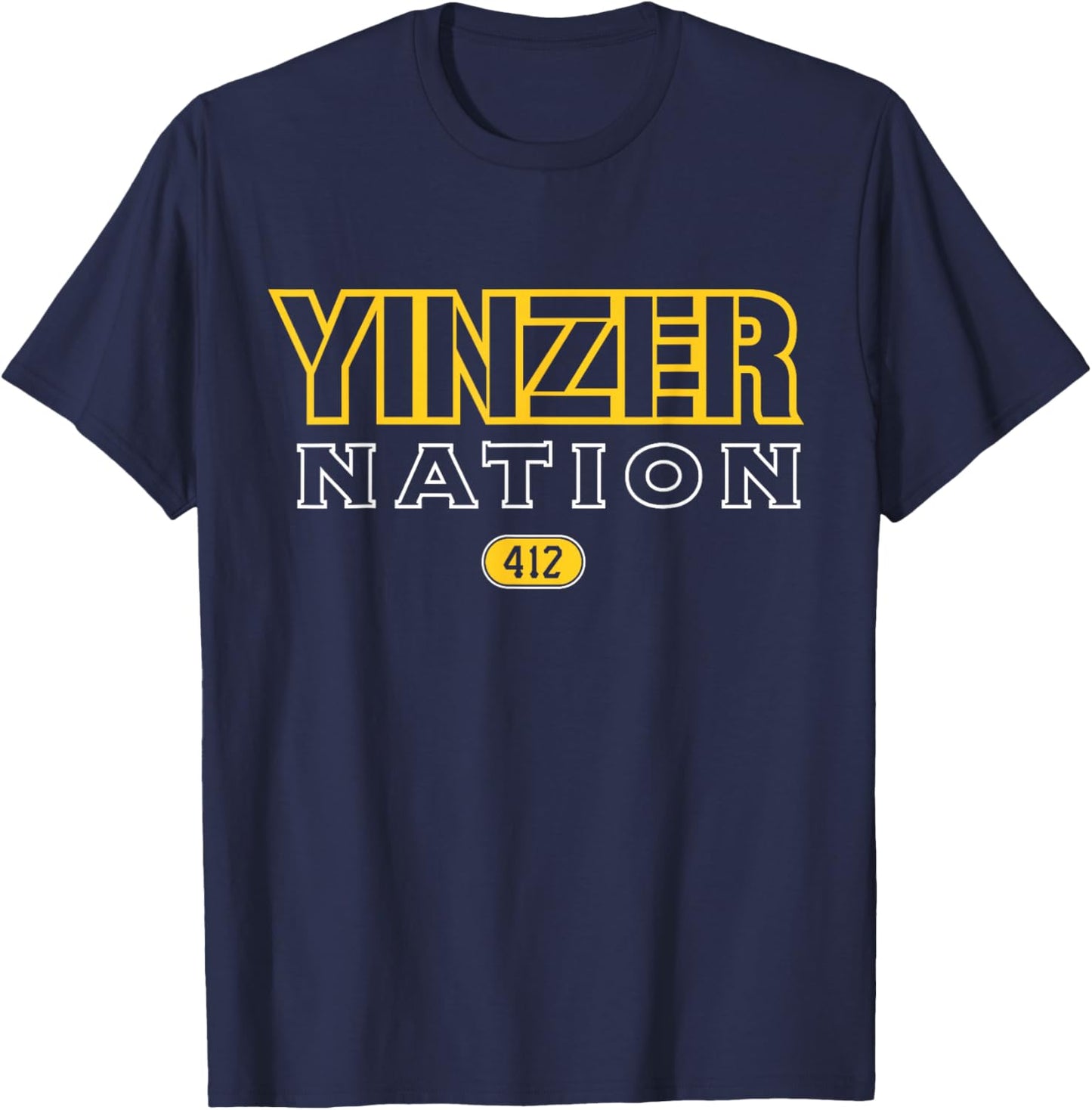Pittsburgh Yinzer Nation - Yinzer Pride T-Shirt - T-Shirt | Navy