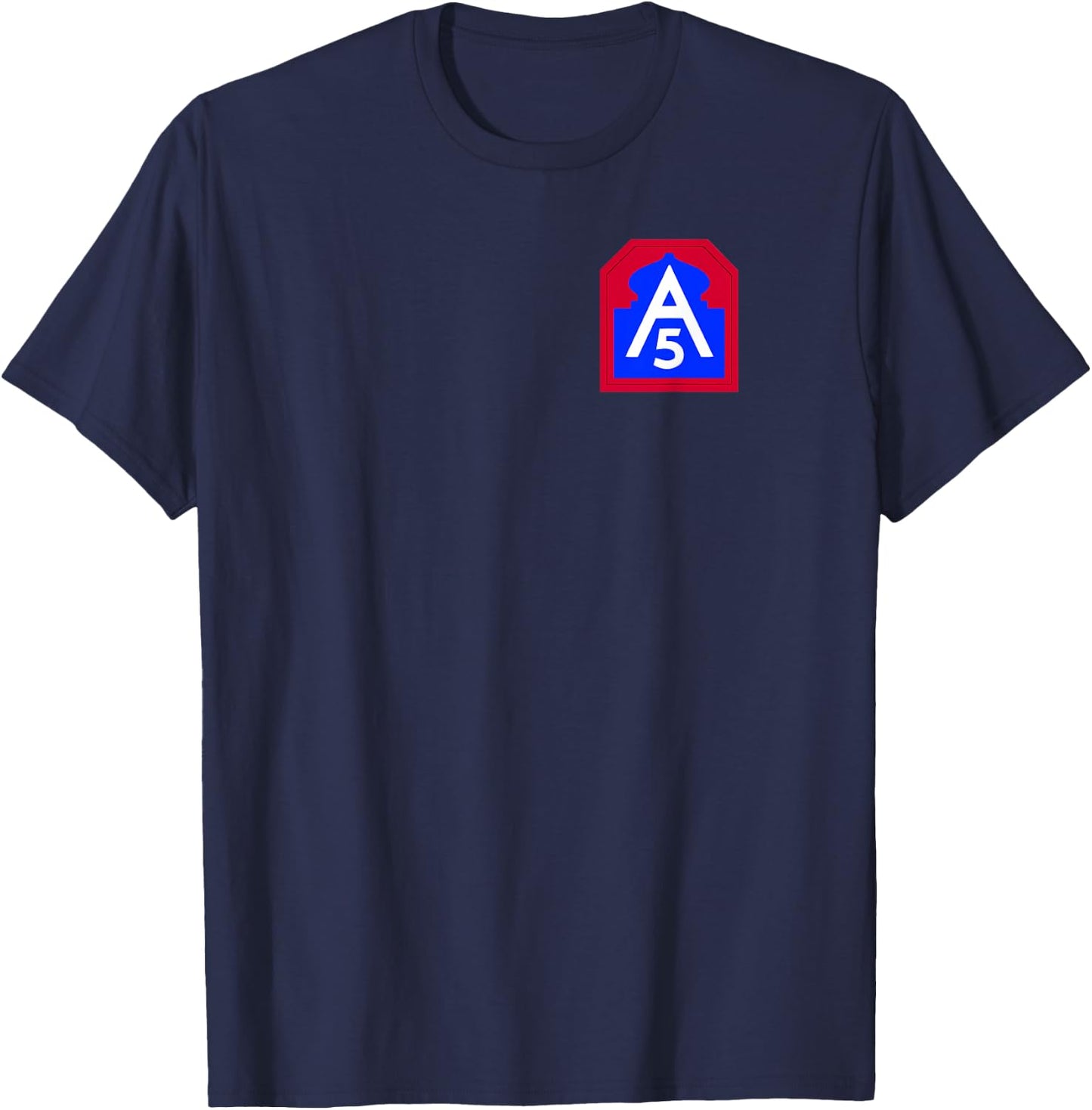 5th Army Shirt - Fifth Army Shirt - ARNORTH Shirt T-Shirt - T-Shirt | Navy