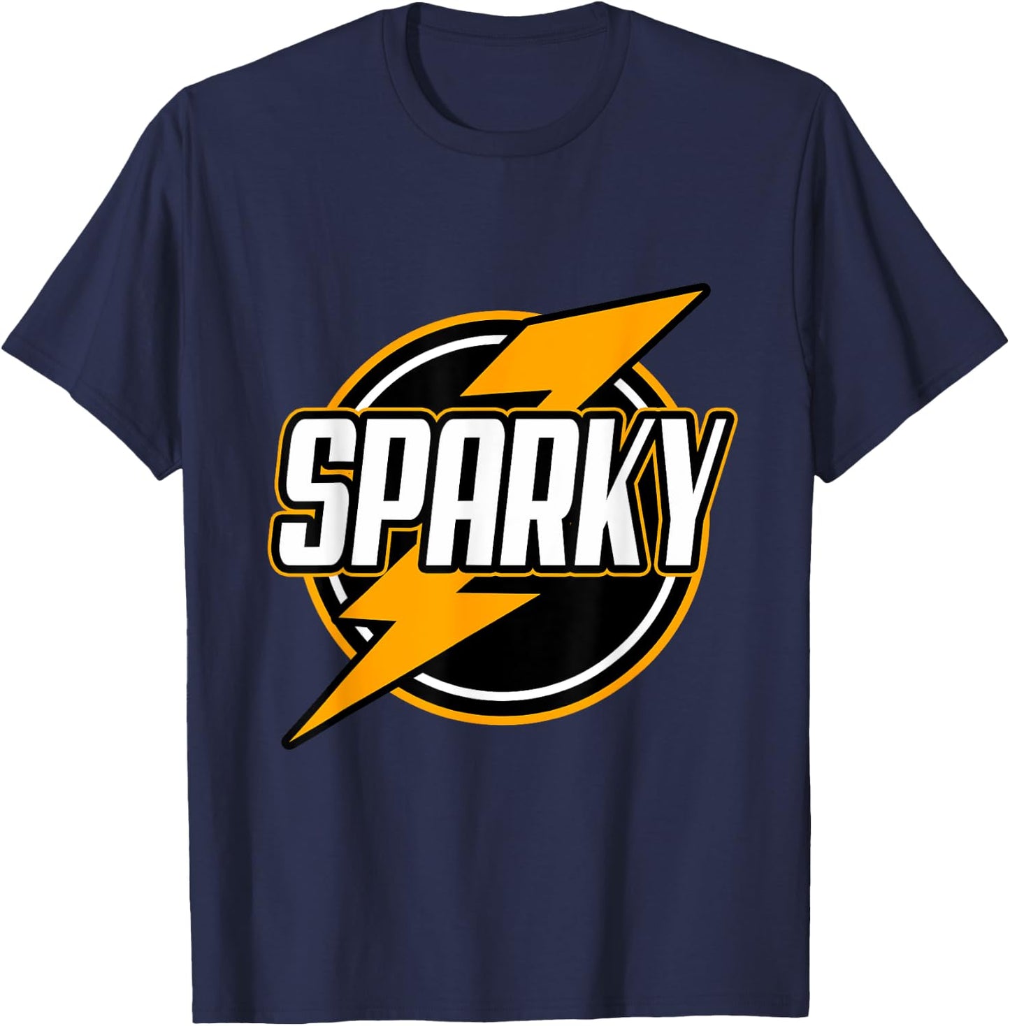 Sparky Electrician T-Shirt - T-Shirt | Navy