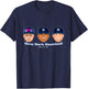 New York A Baseball Players Head Trio MLBPA T-Shirt - T-Shirt | Navy