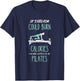 Sarcasm Pilates Fitness Instructor Workout T-Shirt - T-Shirt | Navy