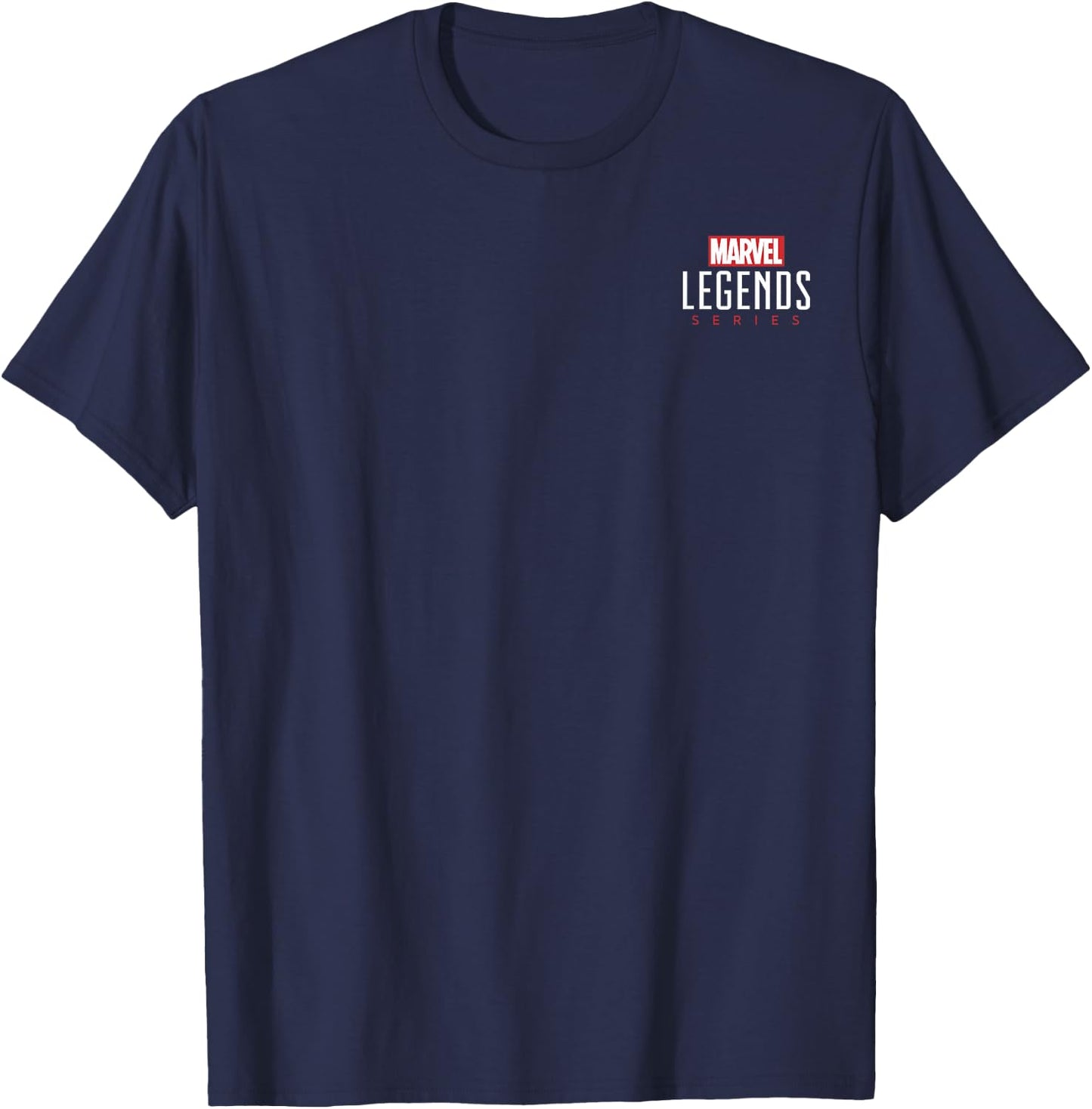 Marvel Legends Series Left Chest Logo T-Shirt - T-Shirt | Navy