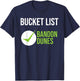 NiffTees - Bucket List Golf Fanatic Shirts Bandon Dun T-Shirt - T-Shirt | Navy