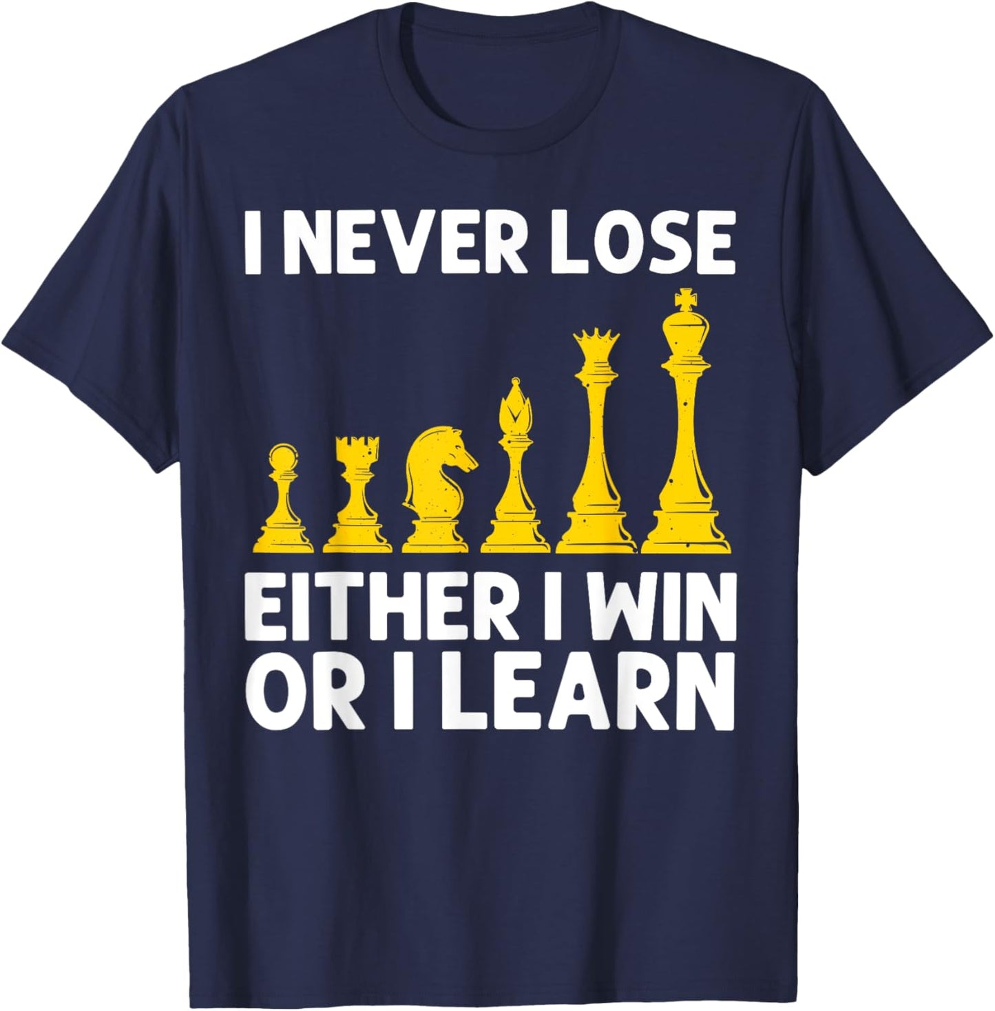Cool Chess Art Women Chess Club Lovers Players Pawn T-Shirt - T-Shirt | Navy