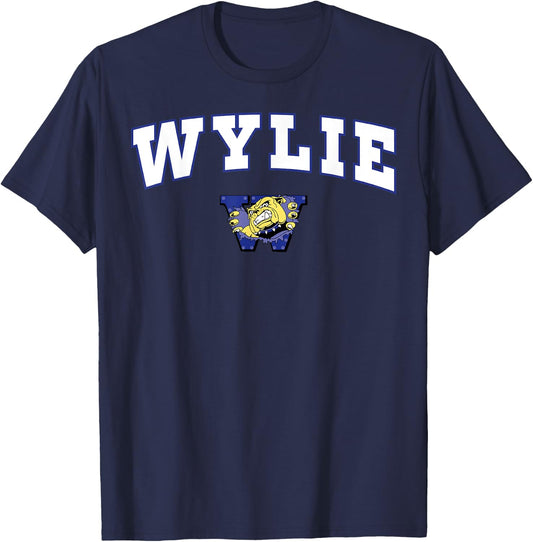 Wylie High School Bulldogs C2 T-Shirt - T-Shirt | Navy