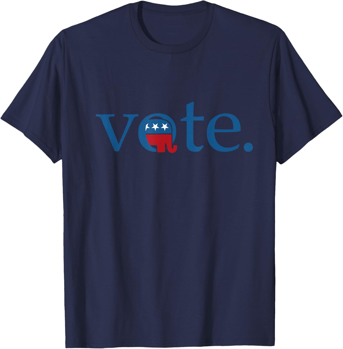 Vote Republican Elephant Vote Trump 2020 Conservative T-Shirt - T-Shirt | Navy