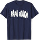 Papa Roach – Offizielles Lizenzprodukt – Bootleg-Logo in Schwarz, -Erwachsene, Klein, EU 38-40, Halbarm, Klassische Passform, Streetwear, Cartoon-Motiv T-Shirt - T-Shirt | Navy