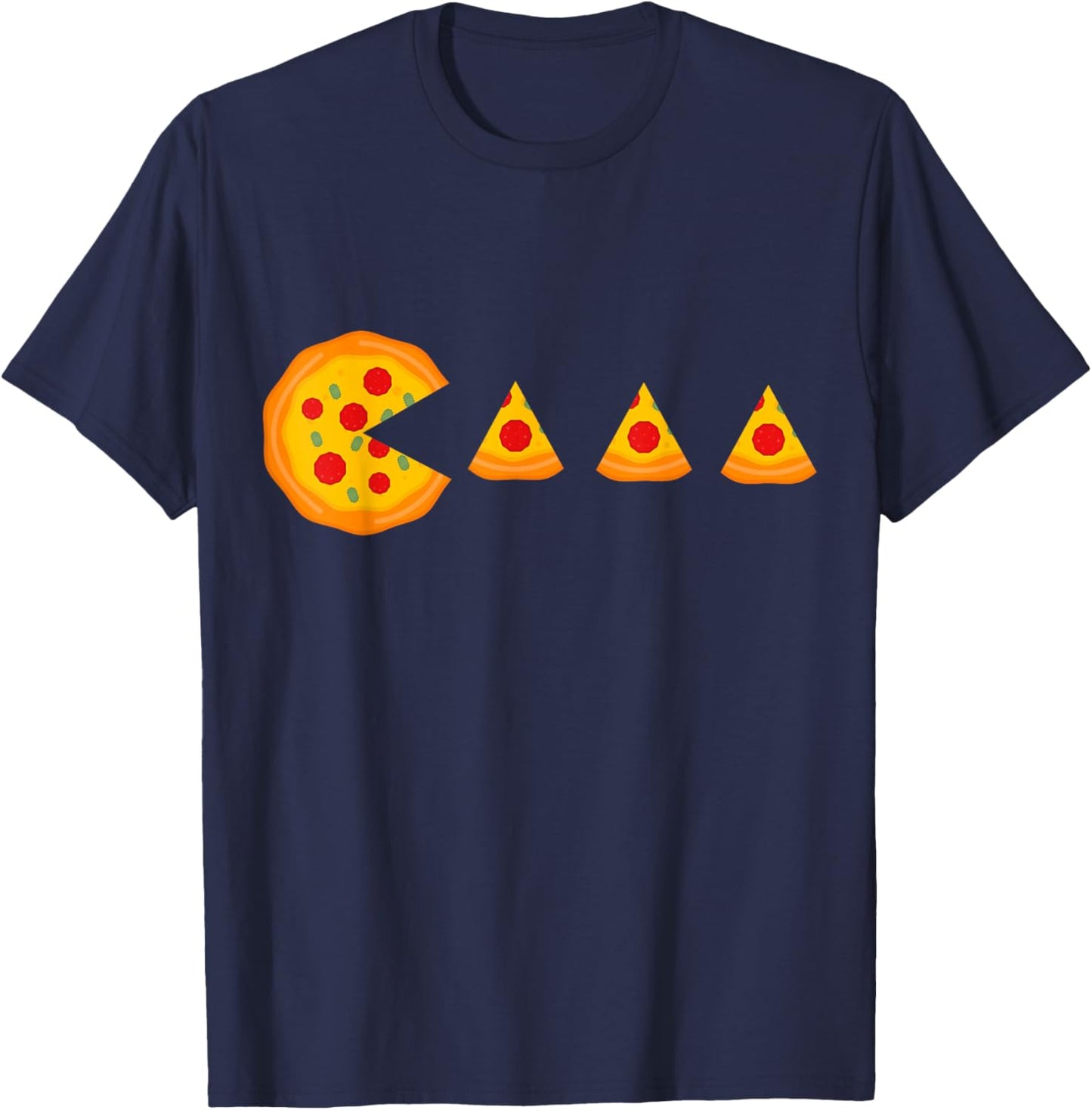 Happy Pi Day Pie Pizza For Pi Day 3.14 Math Teacher Kid Girl T-Shirt - T-Shirt | Navy