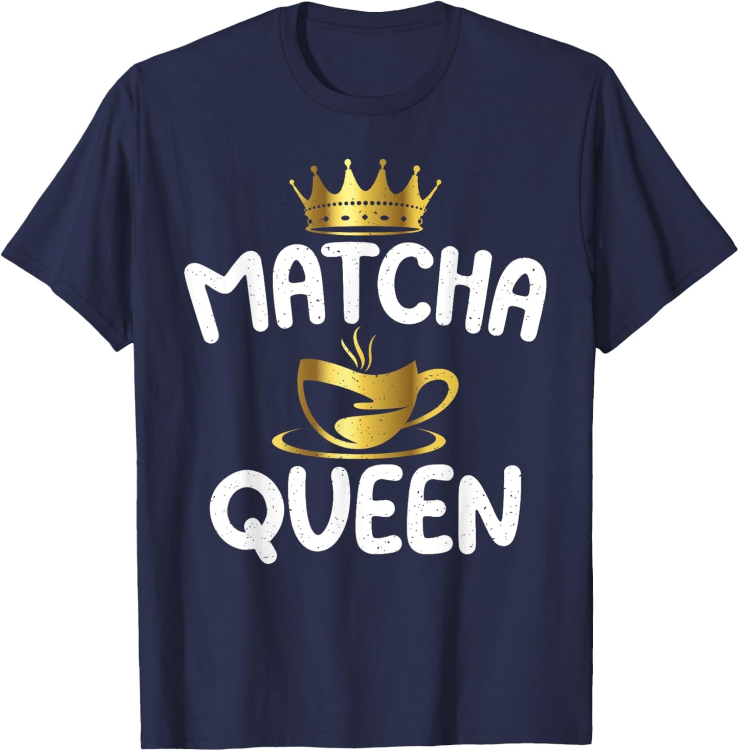 Matcha Queen Matcha T-Shirt - T-Shirt | Navy