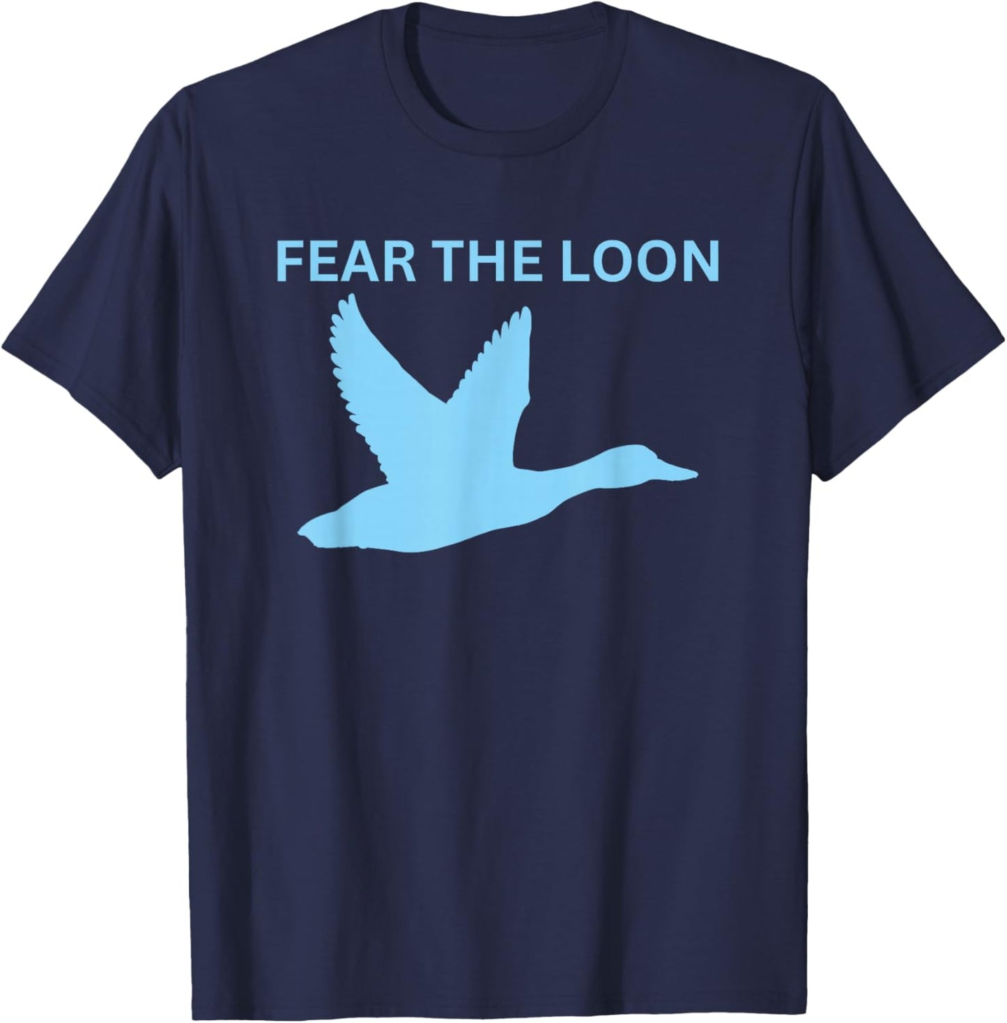 Fear The Loon Minnesota Soccer T-Shirt - T-Shirt | Navy