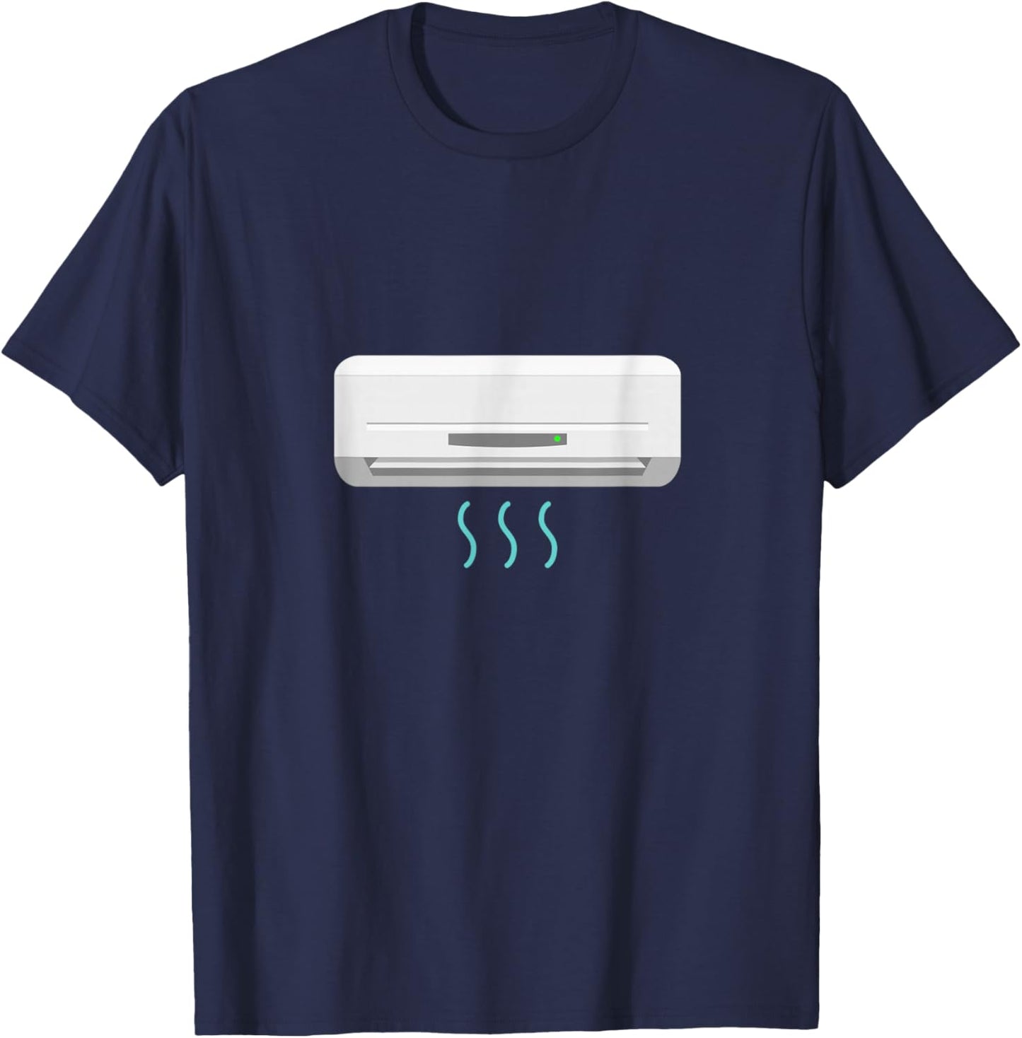 Air Conditioning Unit T-Shirt - T-Shirt | Navy