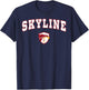 Skyline High School Falcons C2 T-Shirt - T-Shirt | Navy