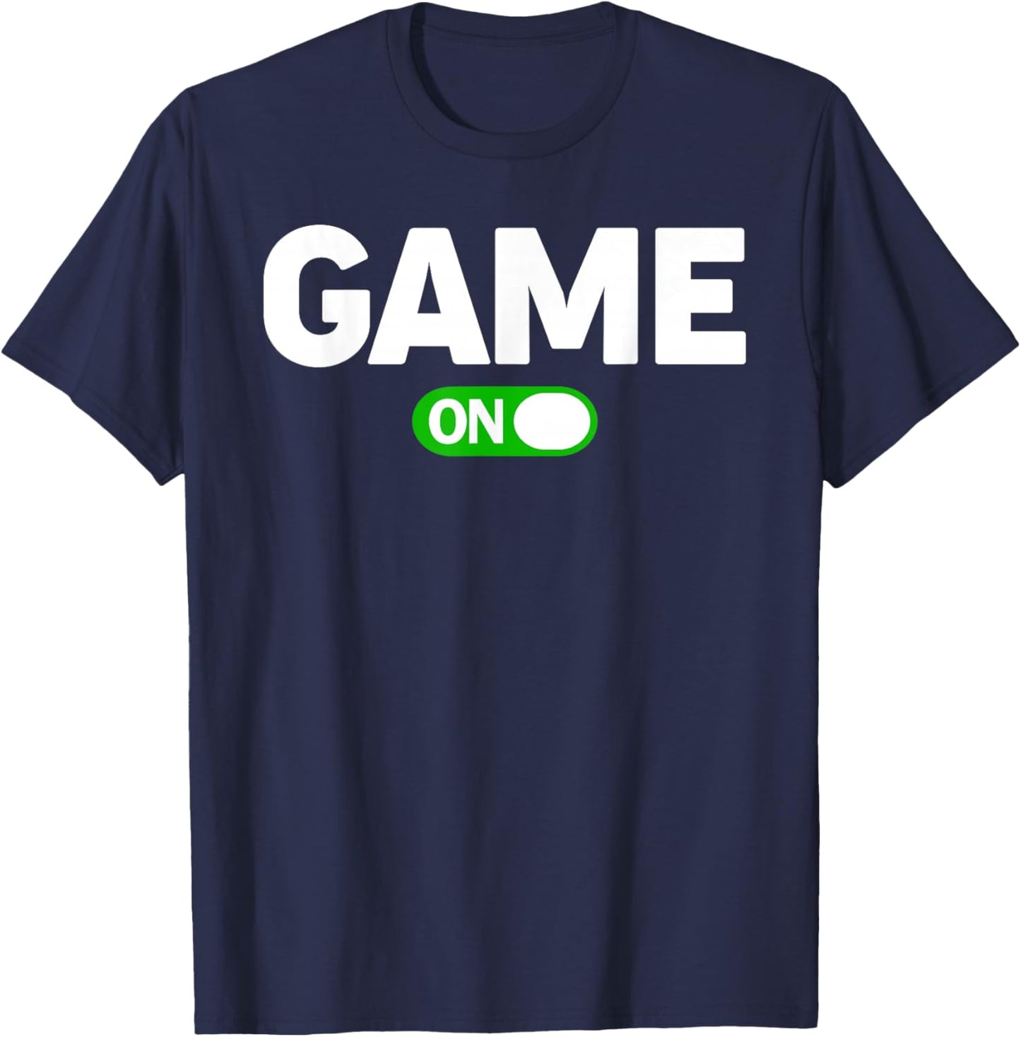 Game with on Switch T-Shirt - T-Shirt | Navy
