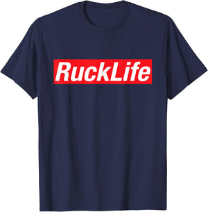 Ruckus Rucklife Biker Life Artwork T-Shirt - T-Shirt | Navy