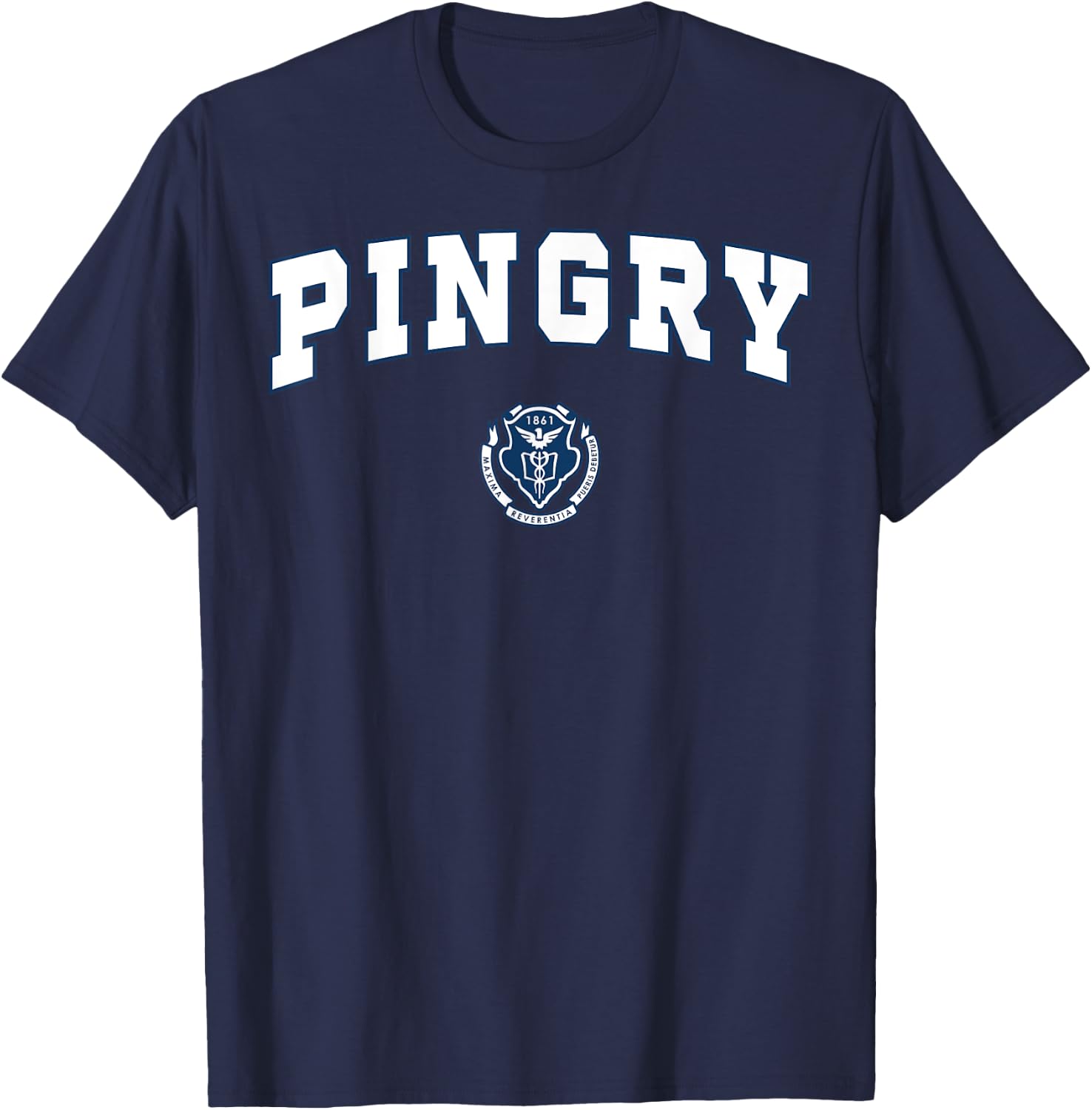 Pingry High School Big Blue T-Shirt - T-Shirt | Navy