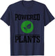 Powered By Plants Vegan Workout T-Shirt - T-Shirt | Navy