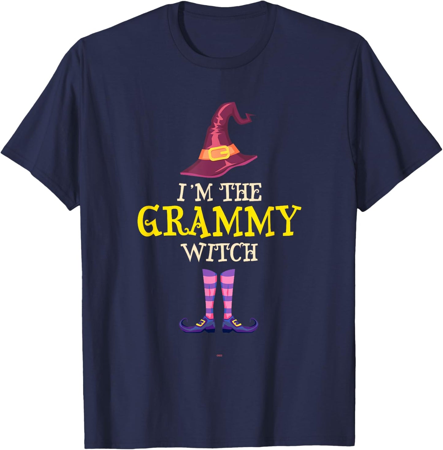 I'm The Grammy Witch Costume Halloween Funny T-Shirt - T-Shirt | Navy