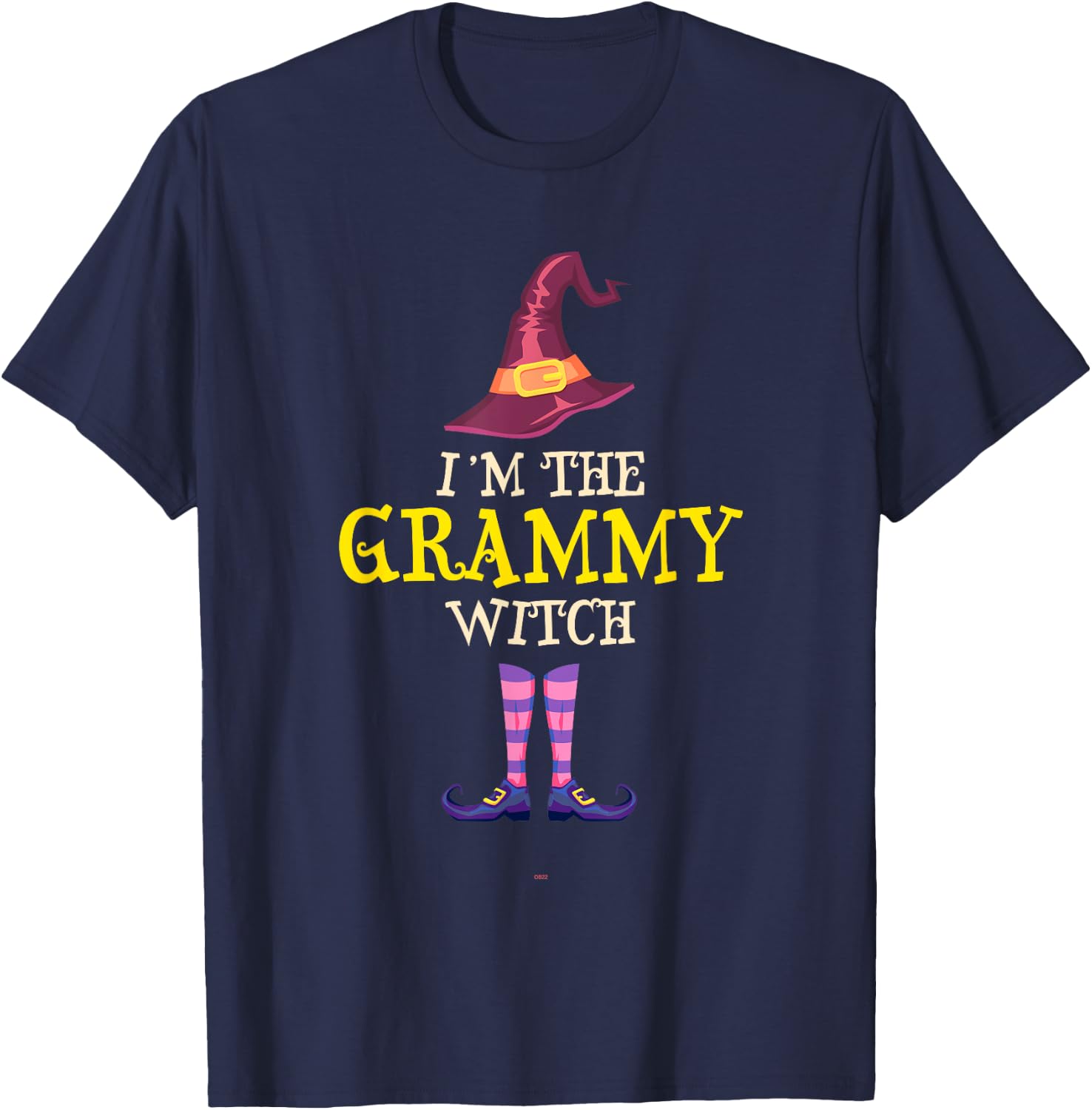 I'm The Grammy Witch Costume Halloween Funny T-Shirt - T-Shirt | Navy