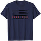 Carnivore American Flag Meat Eater Beef Lover Lion Diet Women Men T-Shirt - T-Shirt | Navy