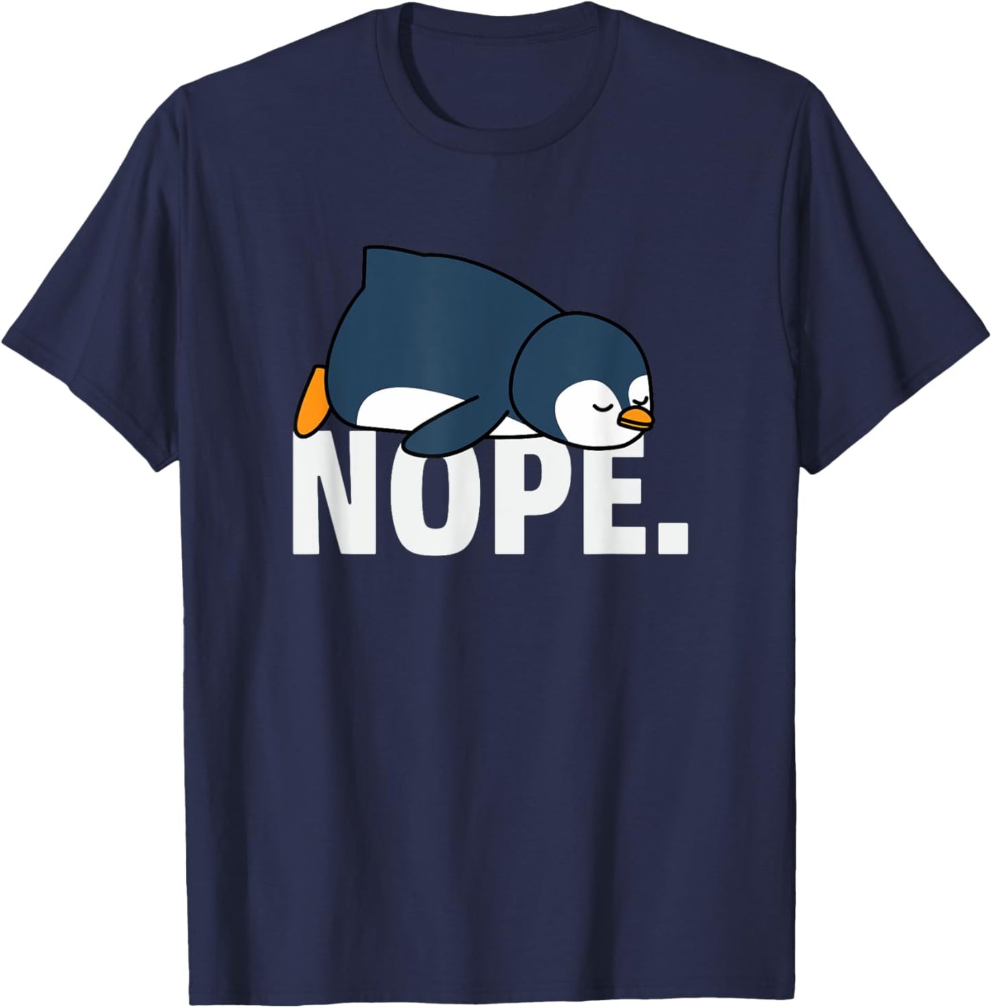 Funny Penguin Lover Men Women Kids Boys Girls Animal Penguin T-Shirt - T-Shirt | Navy