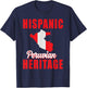Proud Peru Hispanic Heritage month Peruvian Flag Pride T-Shirt - T-Shirt | Navy