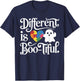 Support Autism Halloween Spooky Autistic Trick Or Treat T-Shirt - T-Shirt | Navy