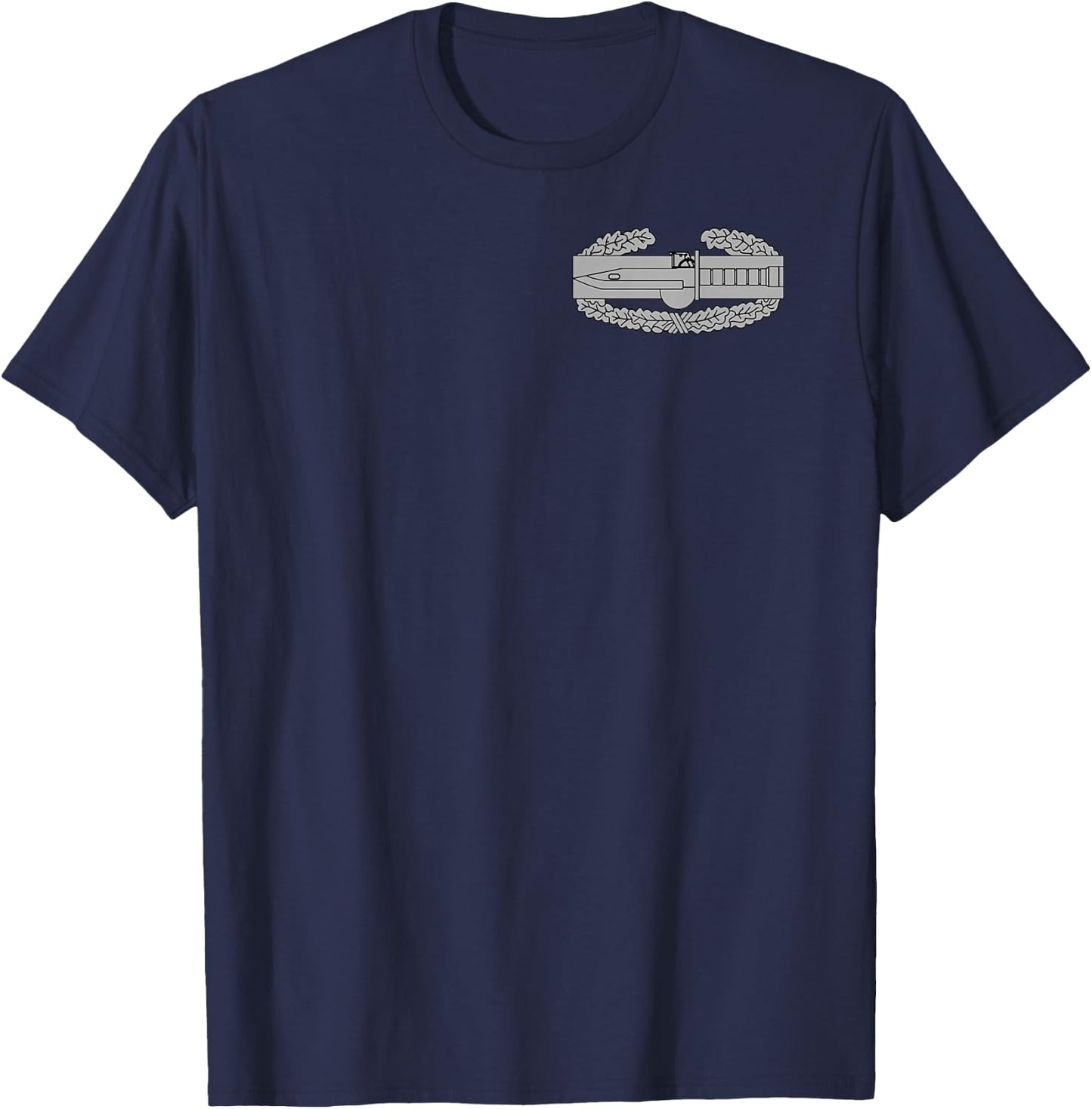 Combat Action Badge (CAB) - US Army T-Shirt - T-Shirt | Navy