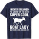Cool Goats Girls Goat Whisperer Pygmy Goat Animal T-Shirt - T-Shirt | Navy