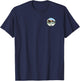 Camp Eagle Rock Left Chest Emblem T-Shirt - T-Shirt | Navy