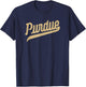 Purdue University Boilermakers Script T-Shirt - T-Shirt | Navy