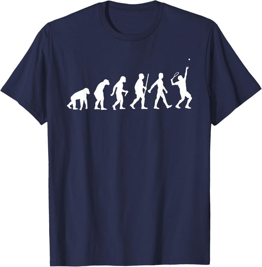 Cool Tennis Design Women Tennis Player Racket Sport T-Shirt - T-Shirt | Navy