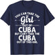 Girl Out Of CUBA MO MISSOURI Gift Funny Home Roots USA T-Shirt - T-Shirt | Navy
