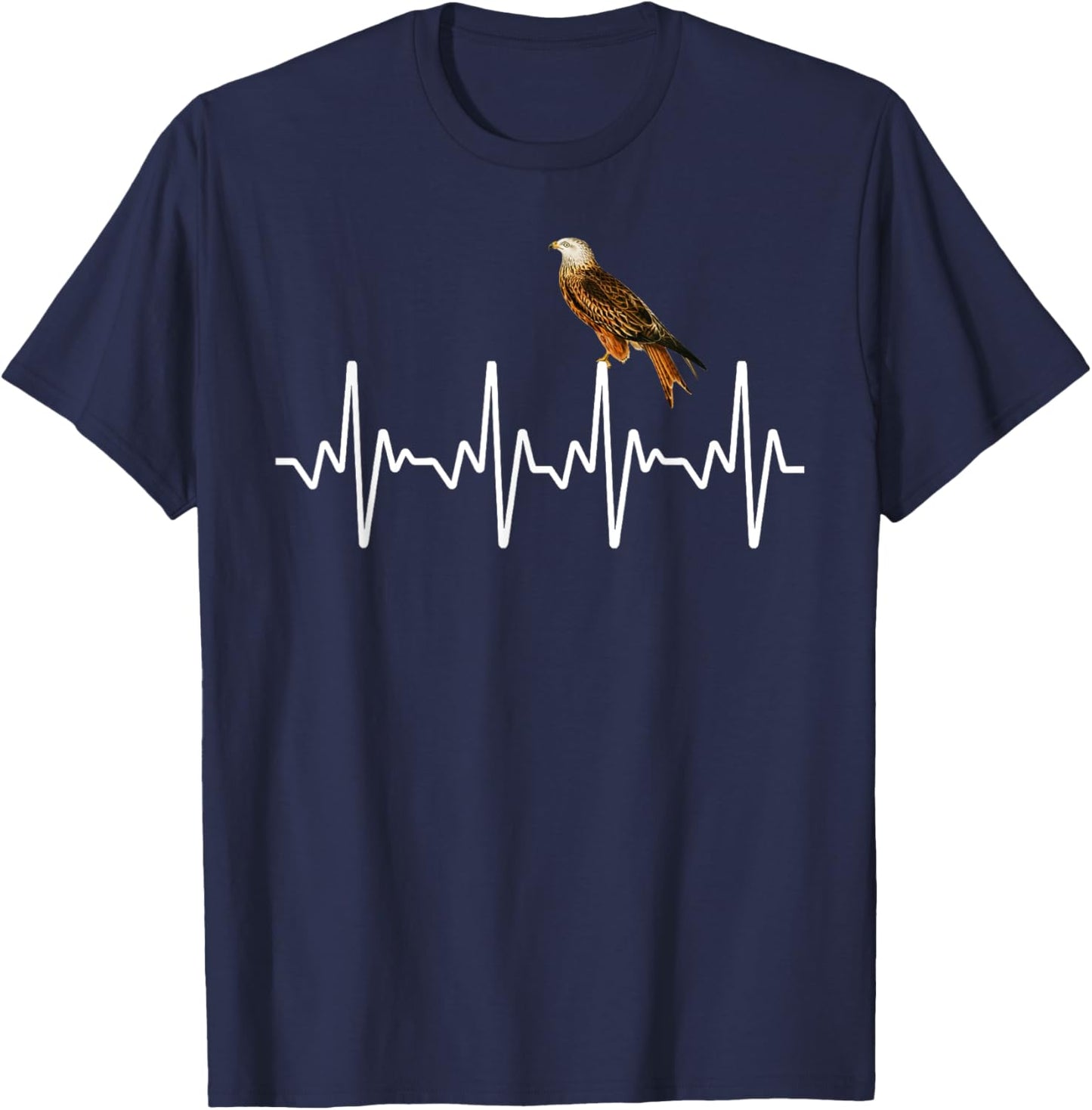 Cool Hawk Women Red Tail Hawks Birding Eagle Bird T-Shirt - T-Shirt | Navy