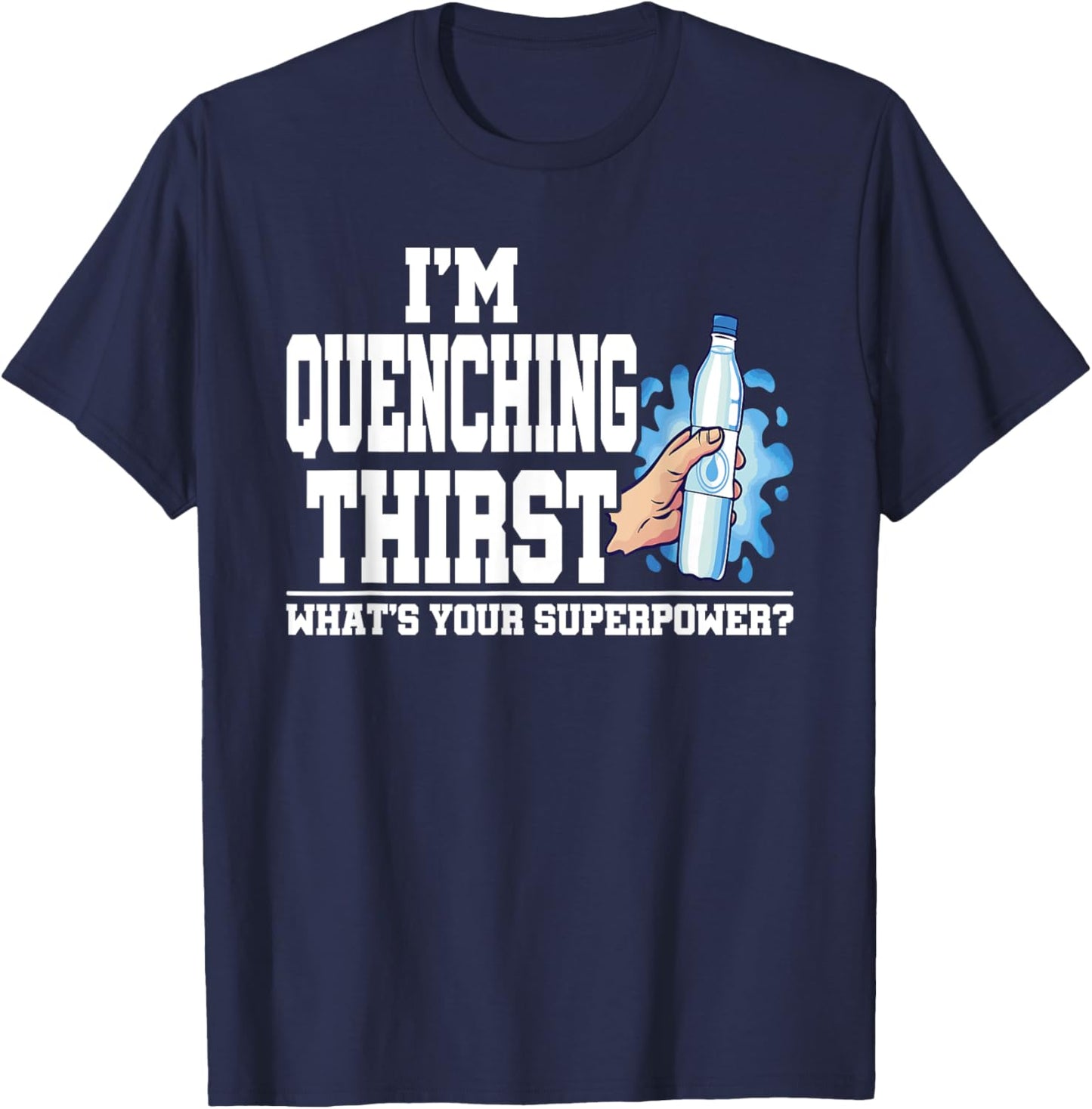 Hydration Specialist Team Manager Football Hydrated Waterboy T-Shirt - T-Shirt | Navy